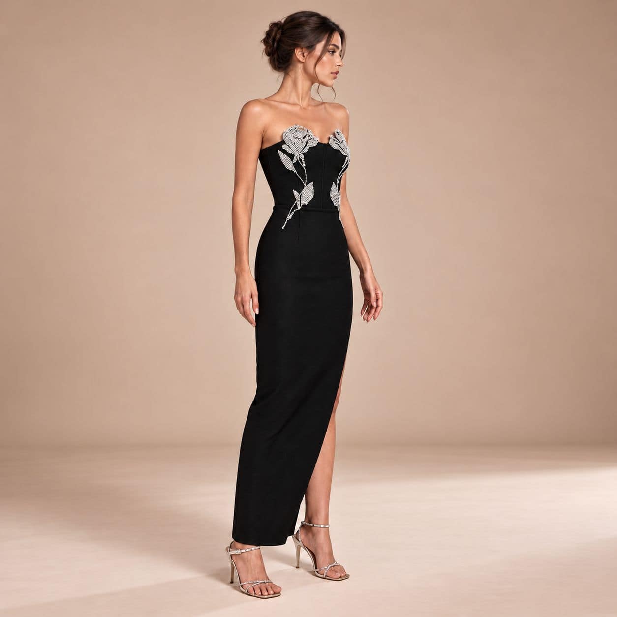 Magdalena Crystal Rose Gown (1)