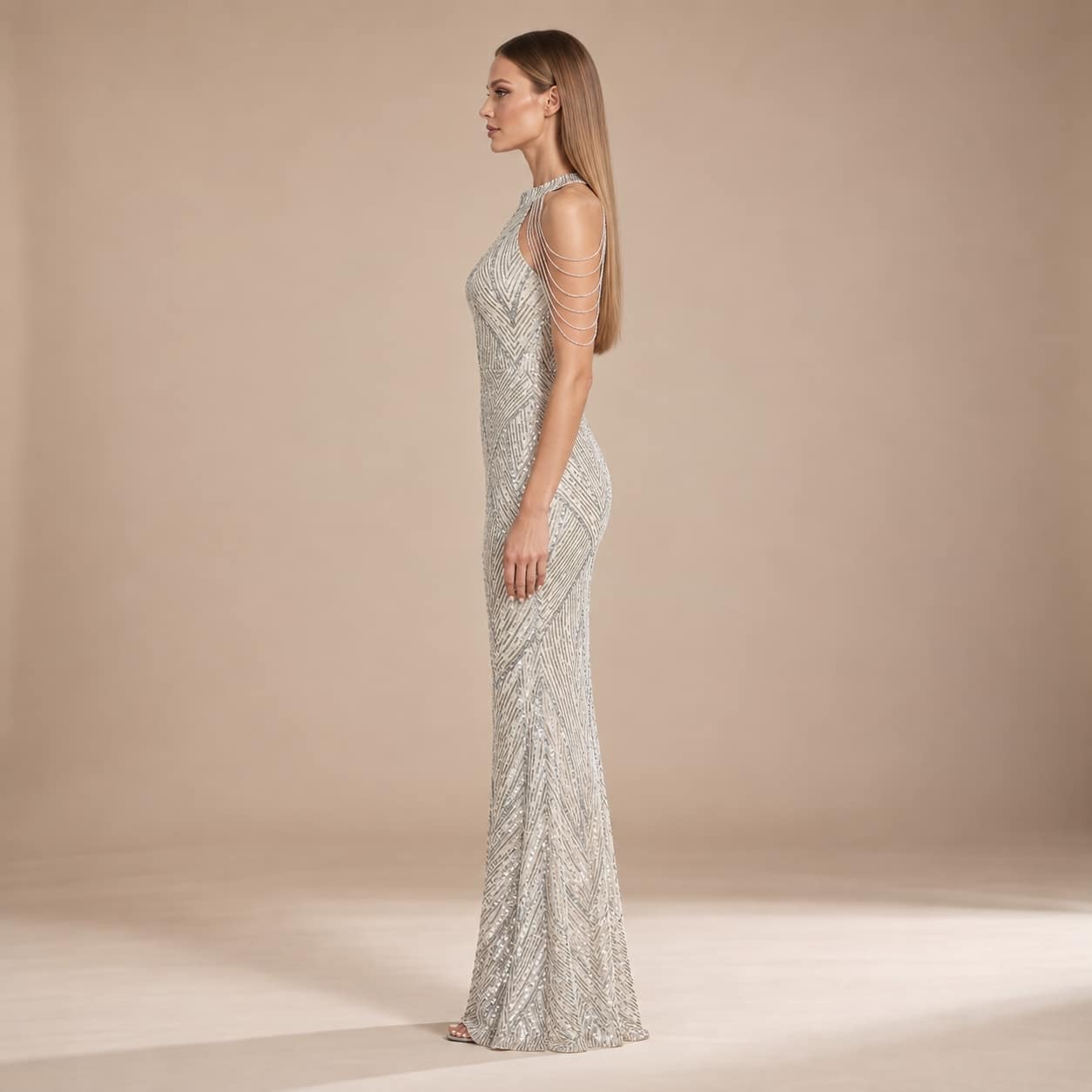Elara Silver Embellished Gown (2)